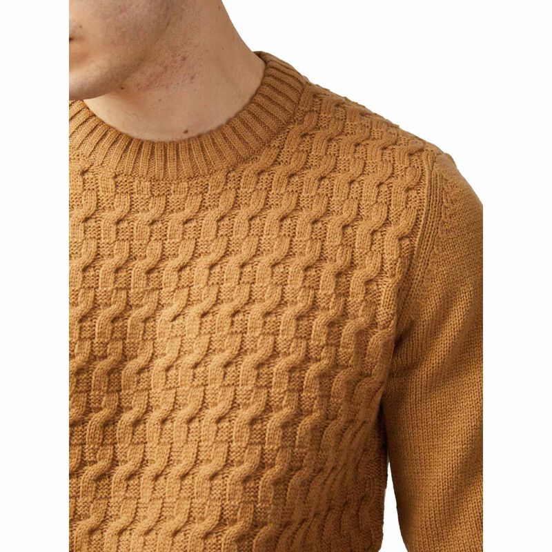Ben Sherman Cable Textured Crew image number 2